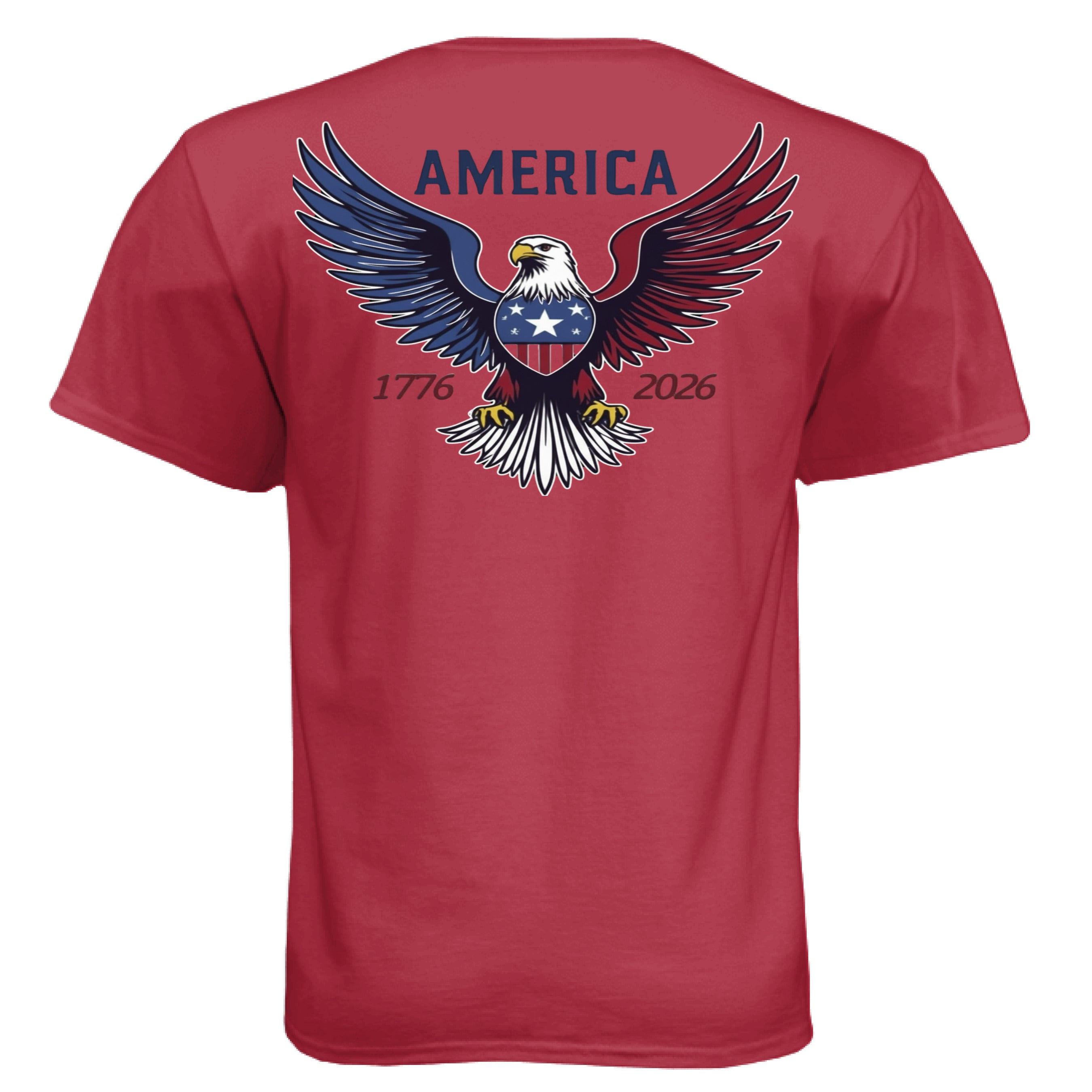 Athletic Crimson - BACK