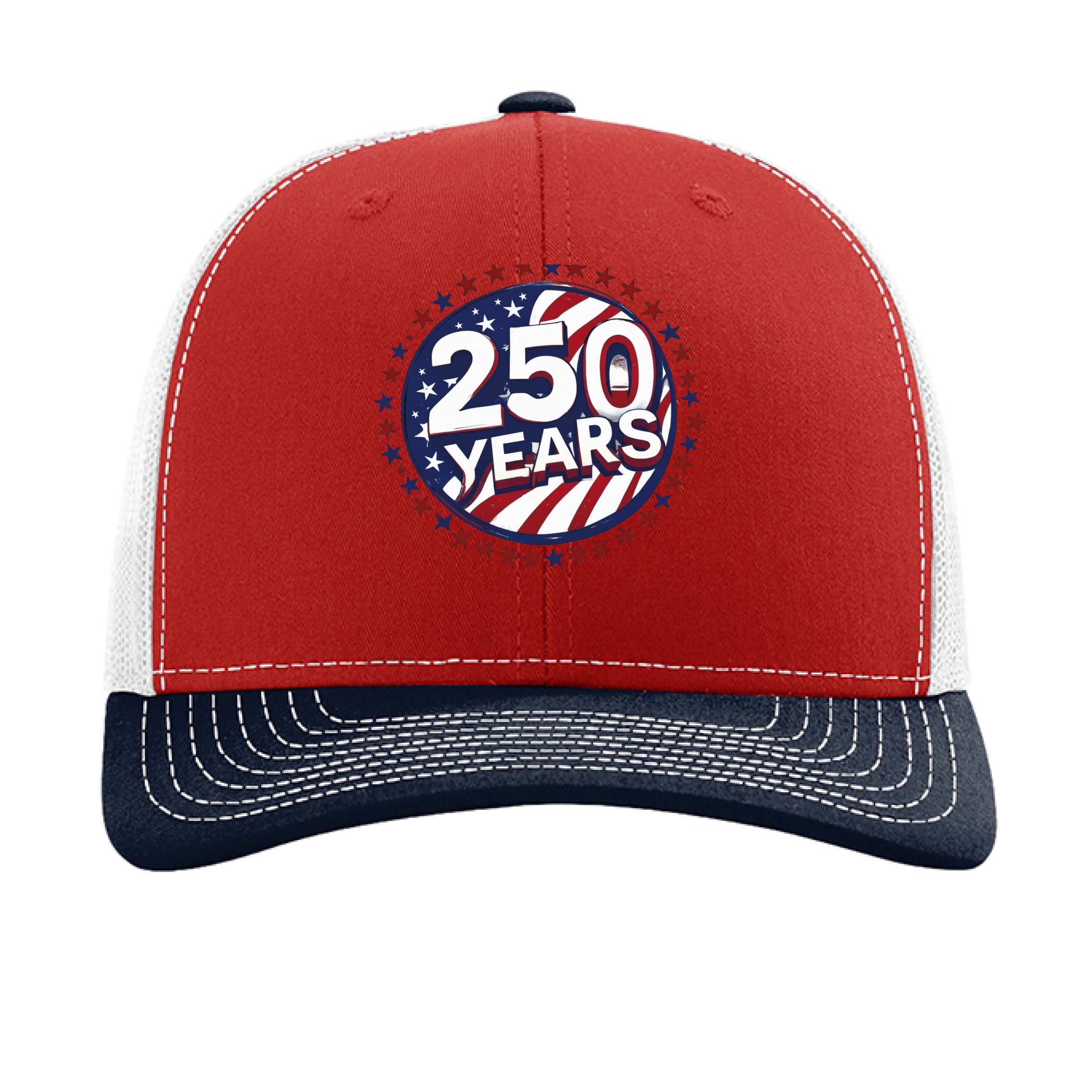 Red/ White/ Navy - FRONT