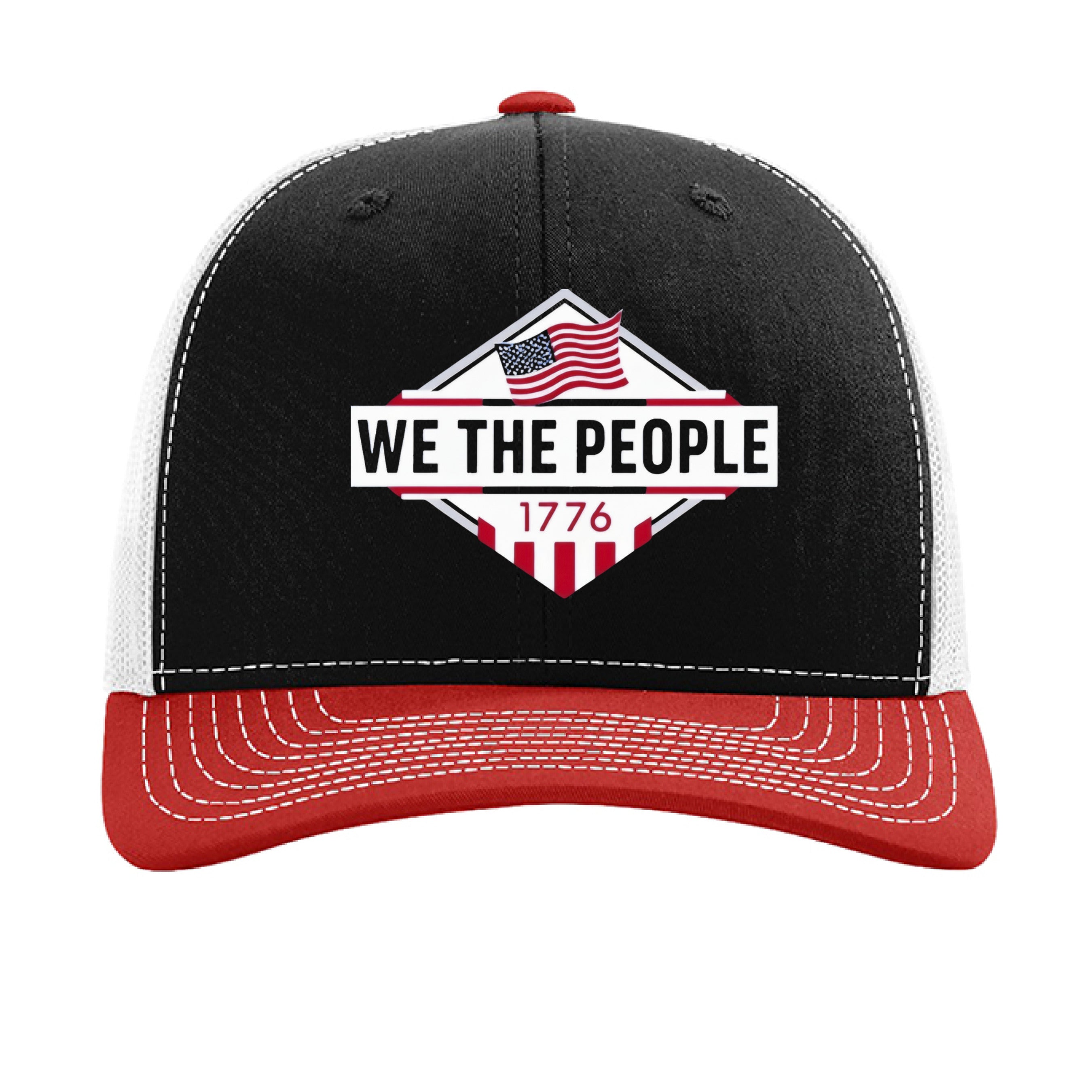 Black/ White/ Red - FRONT