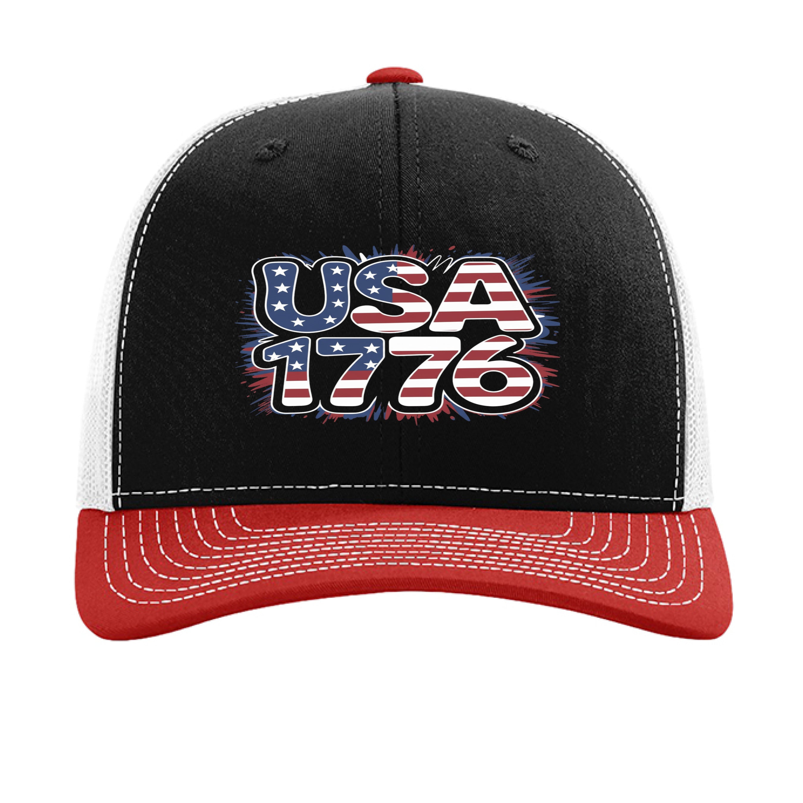 Black/ White/ Red - FRONT
