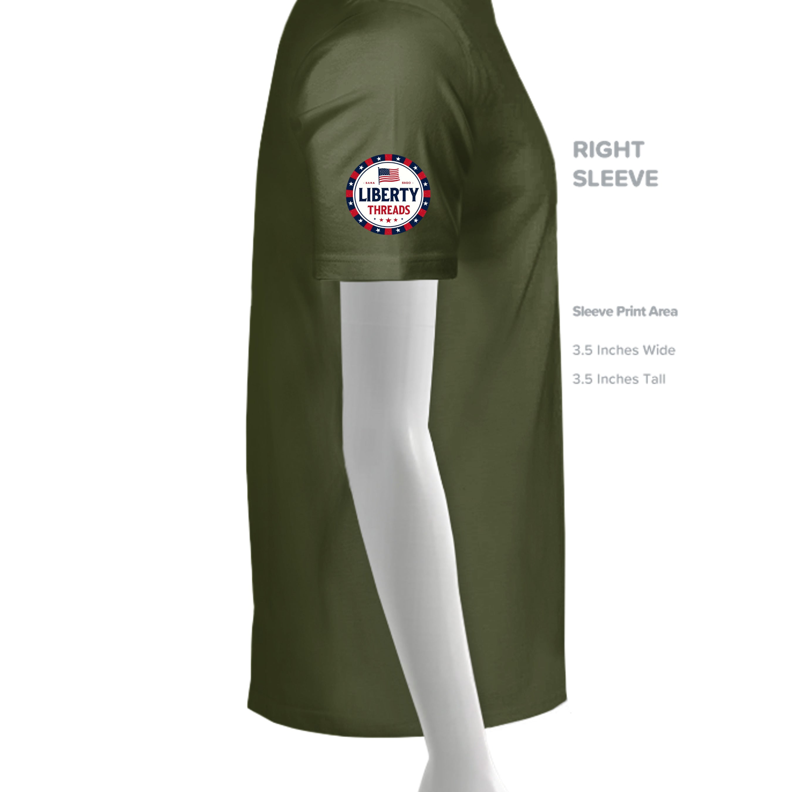 MILITARY GREEN - G640 - SLEEVE_RIGHT