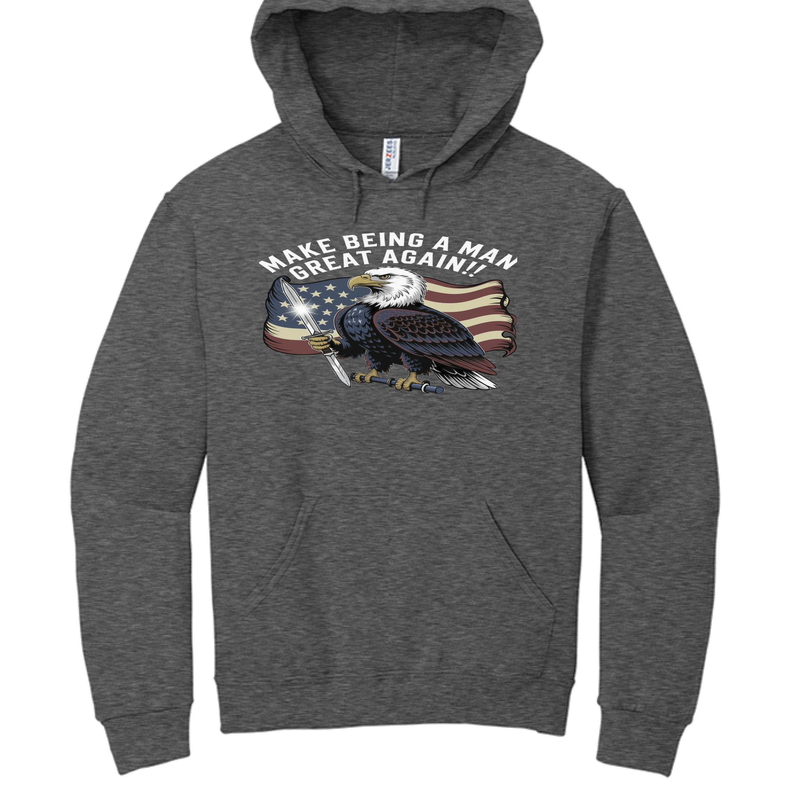 BLACK HEATHER - FRONT