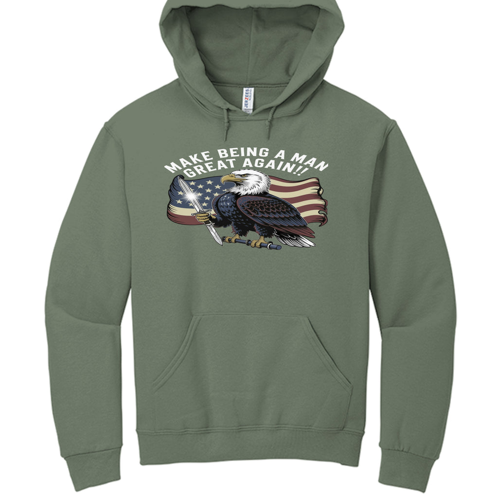Military Green Heather - FRONT