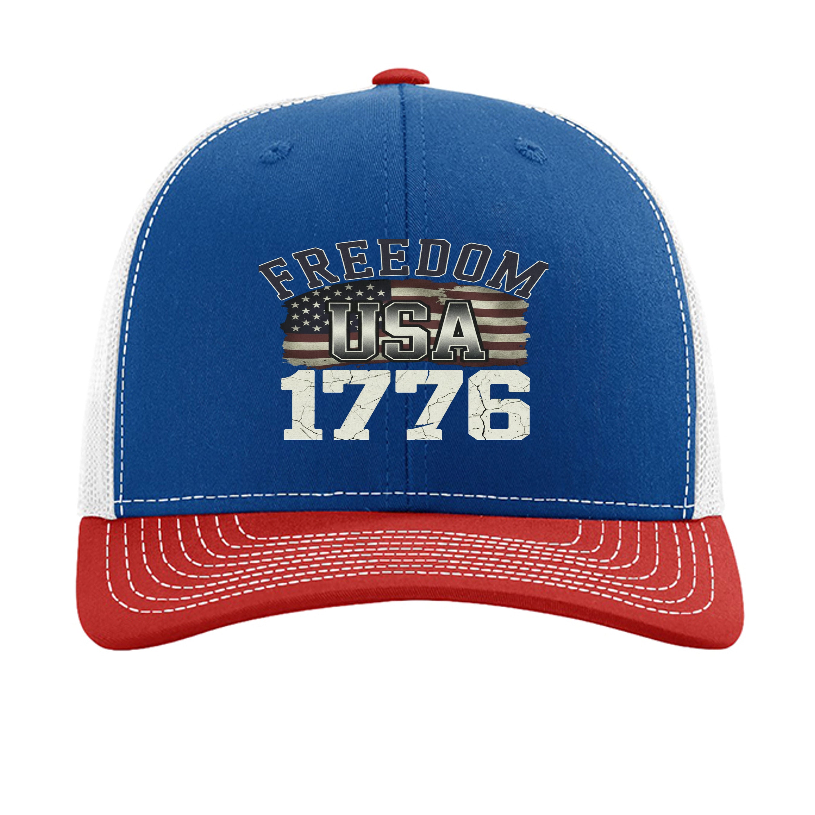 Royal/ White/ Red - 112 - FRONT