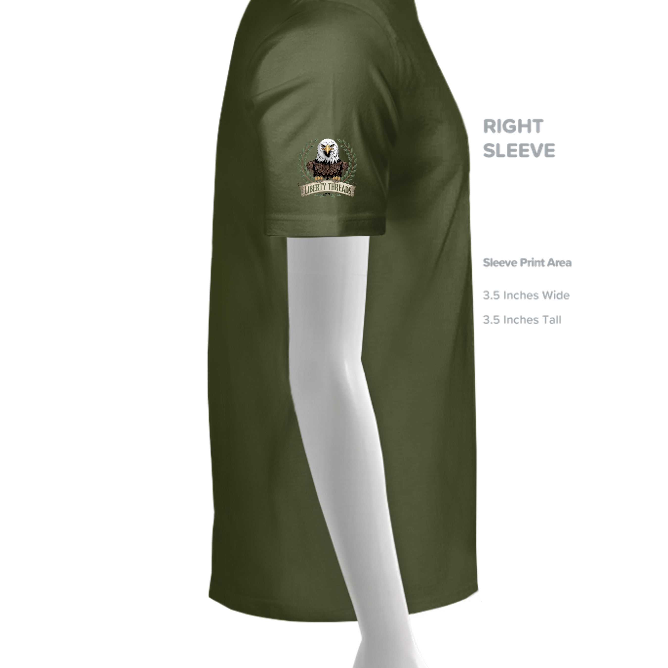 MILITARY GREEN - G640 - SLEEVE_RIGHT