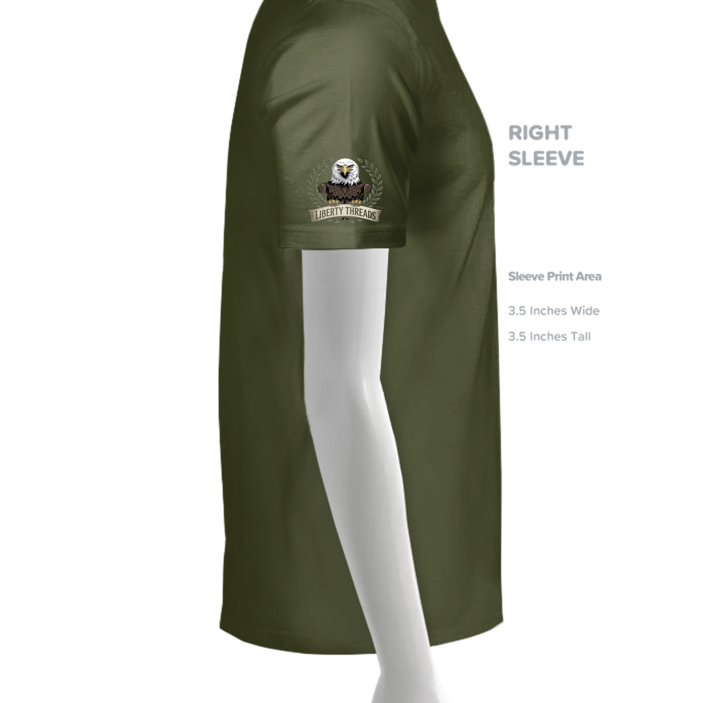MILITARY GREEN - G640 - SLEEVE_RIGHT