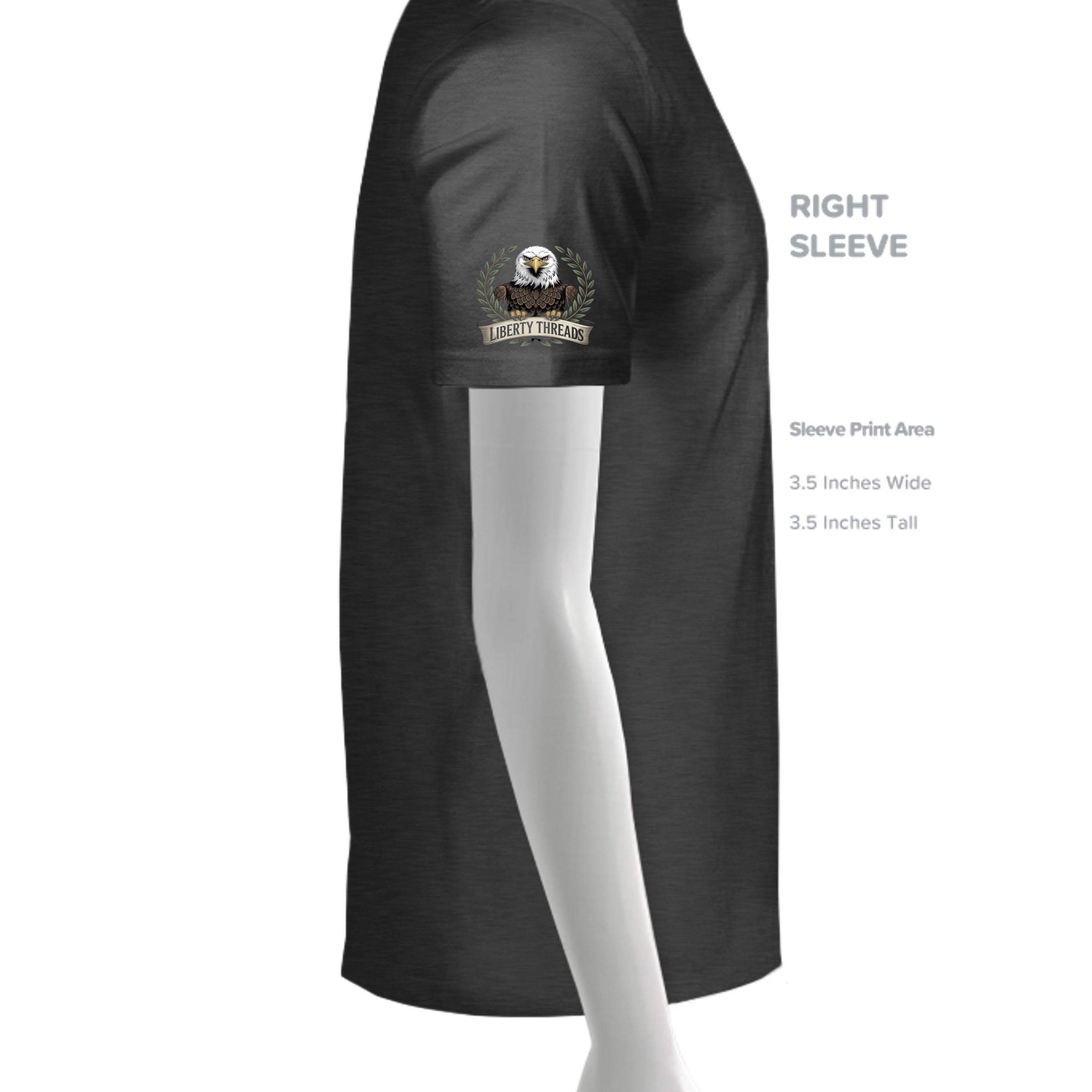 Heather Dark Grey - G640 - SLEEVE_RIGHT