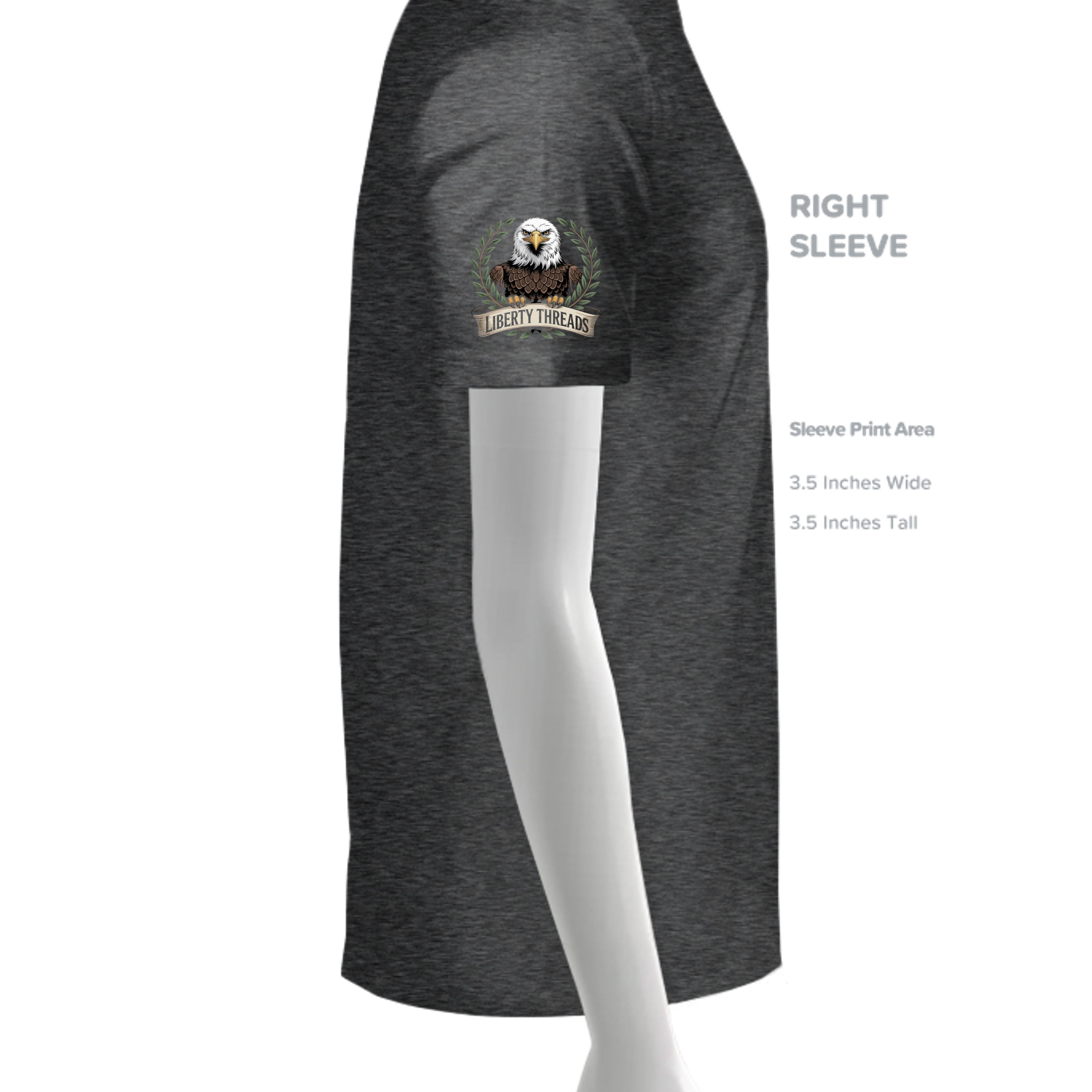 DARK HEATHER - G500 - SLEEVE_RIGHT