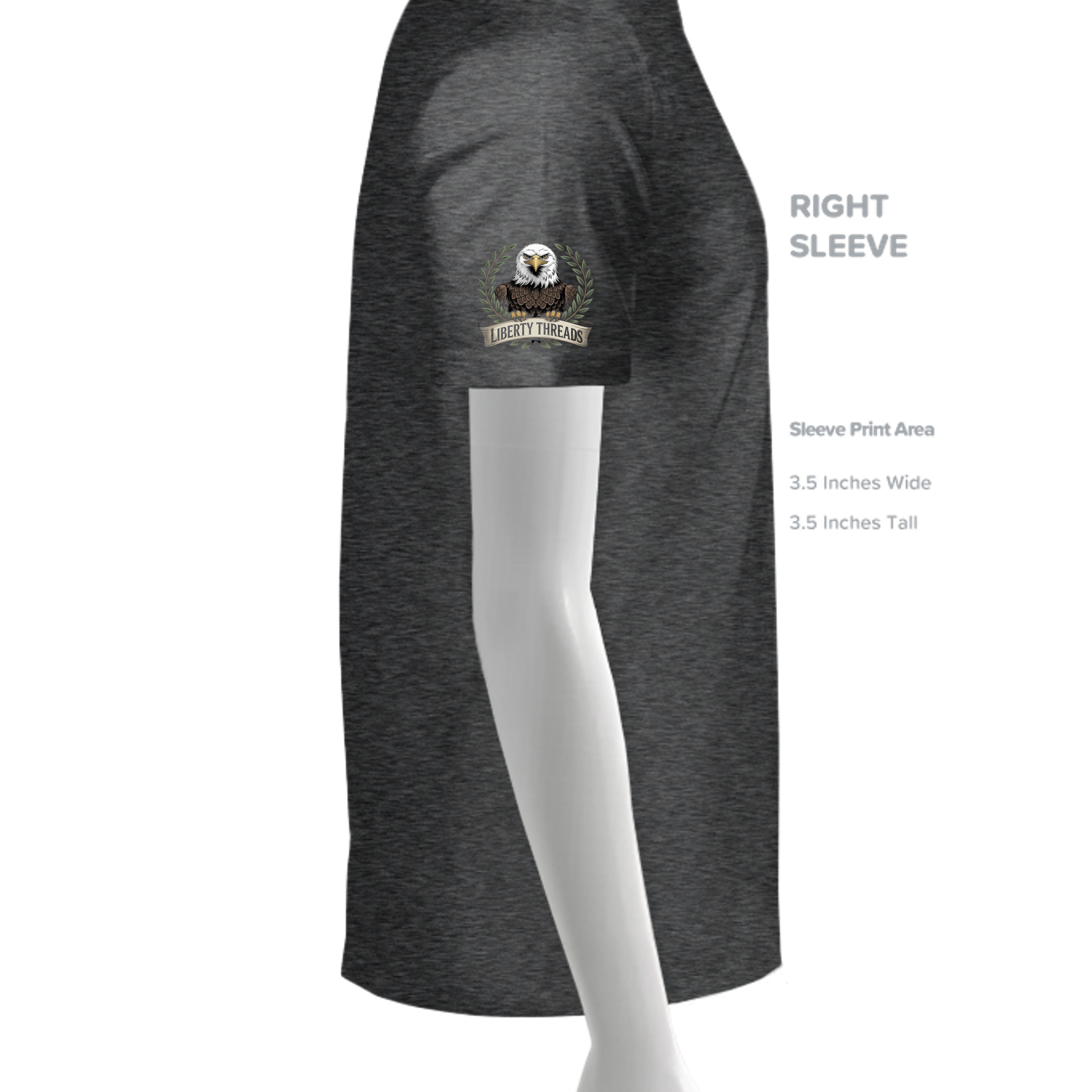 DARK HEATHER - G500 - SLEEVE_RIGHT