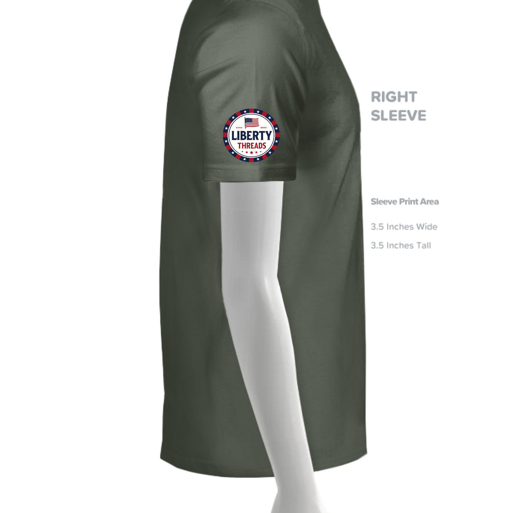 MILITARY GREEN - G200 - SLEEVE_RIGHT