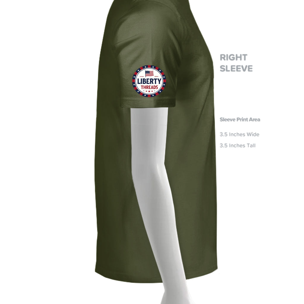 MILITARY GREEN - G500 - SLEEVE_RIGHT