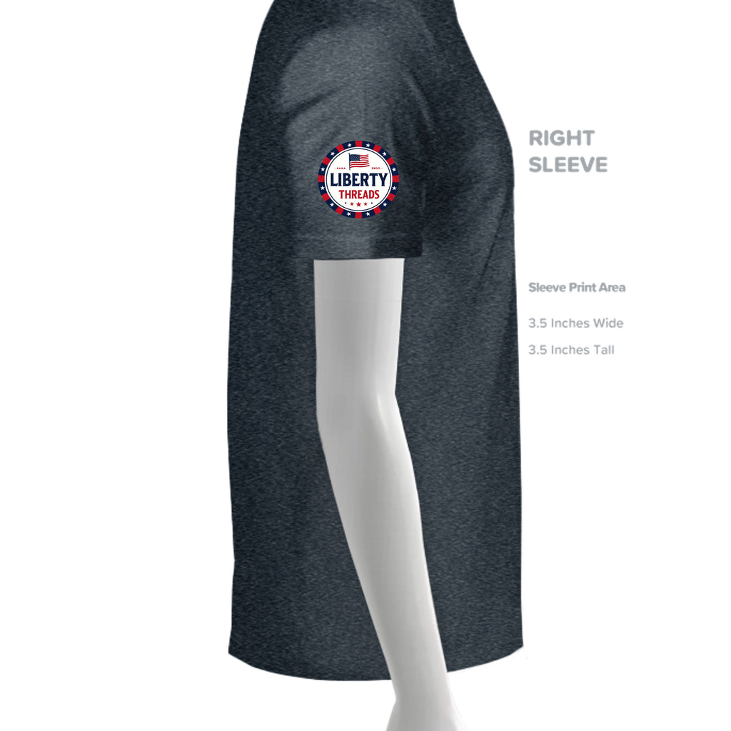HEATHER NAVY - G640 - SLEEVE_RIGHT