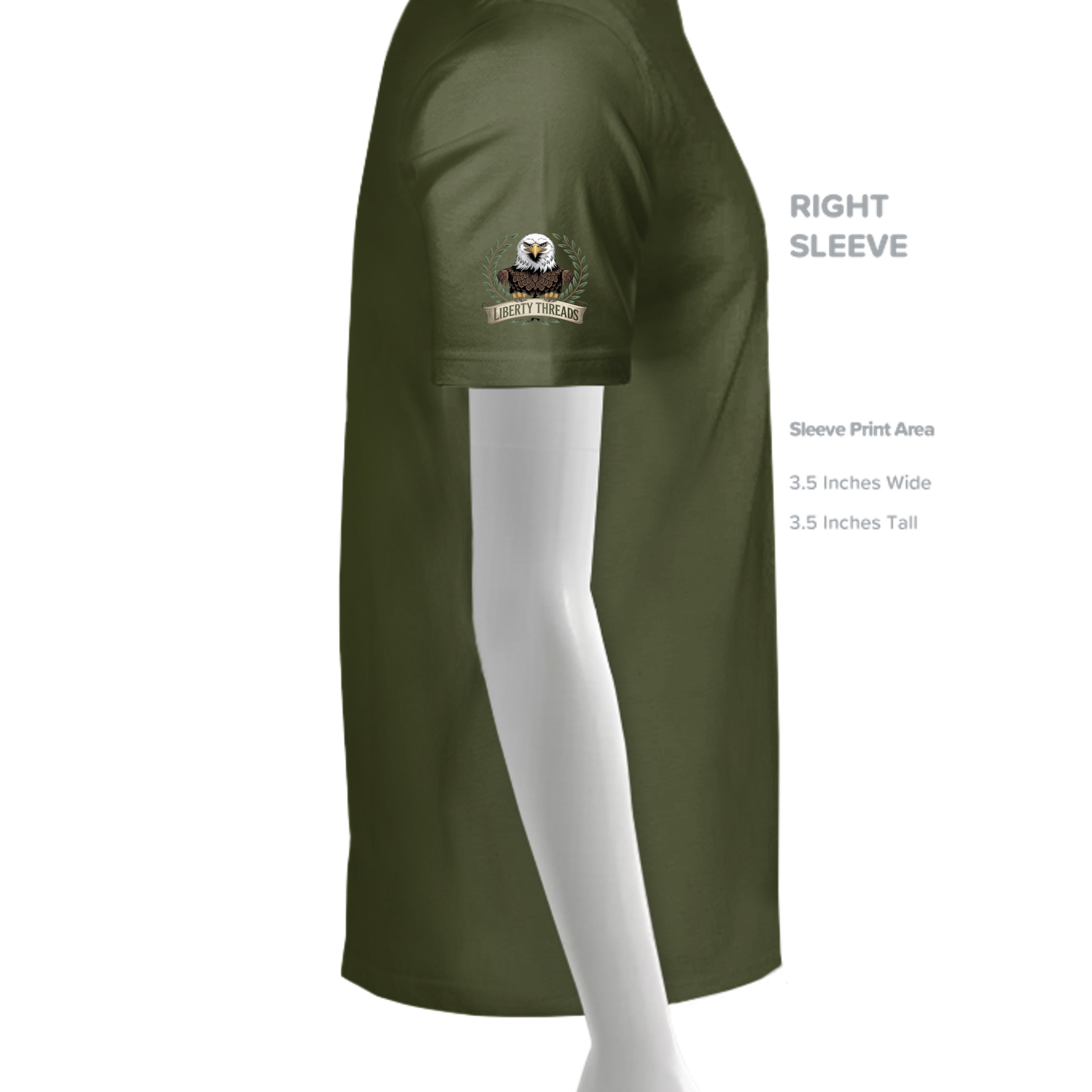MILITARY GREEN - G640 - SLEEVE_RIGHT
