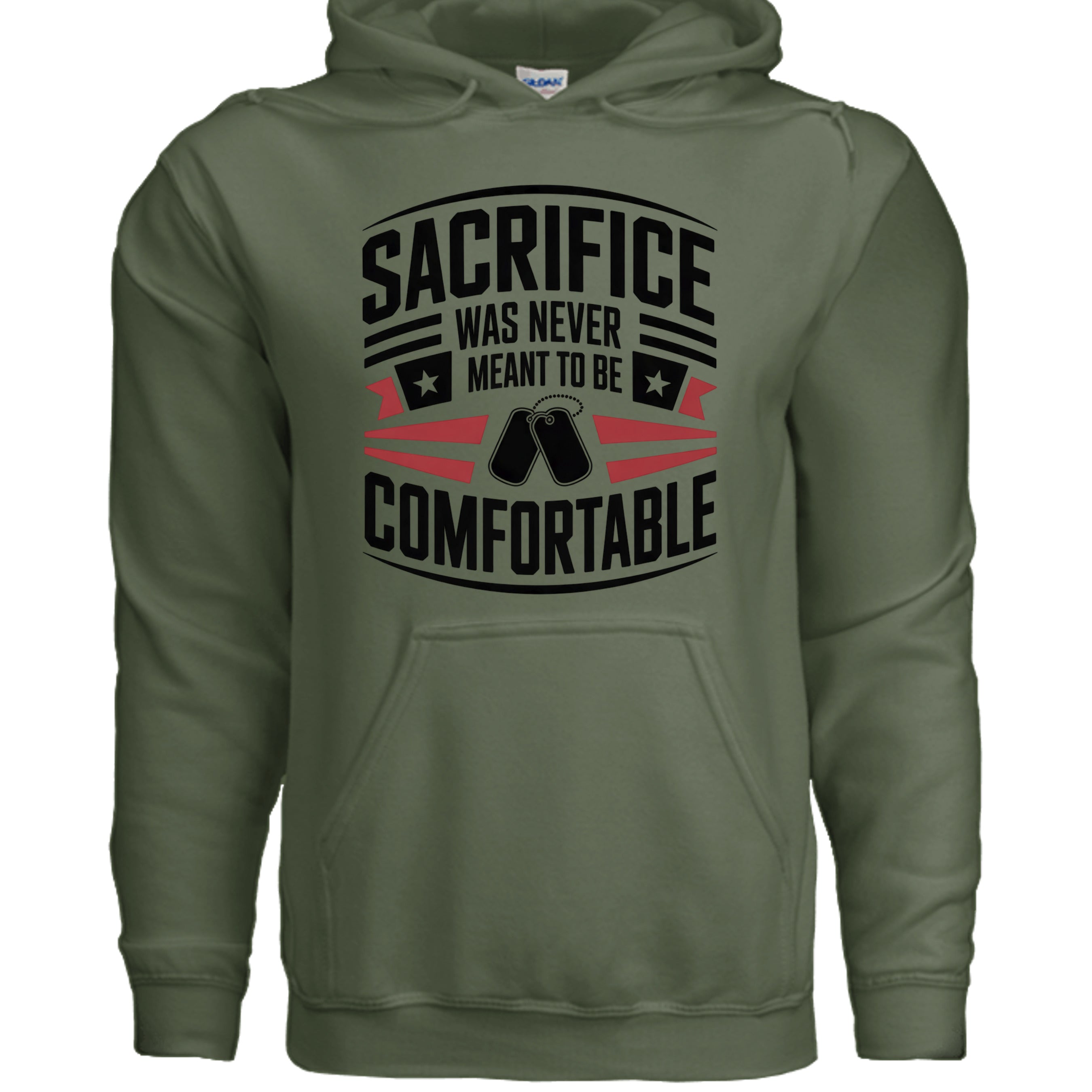 MILITARY GREEN - G185 - FRONT