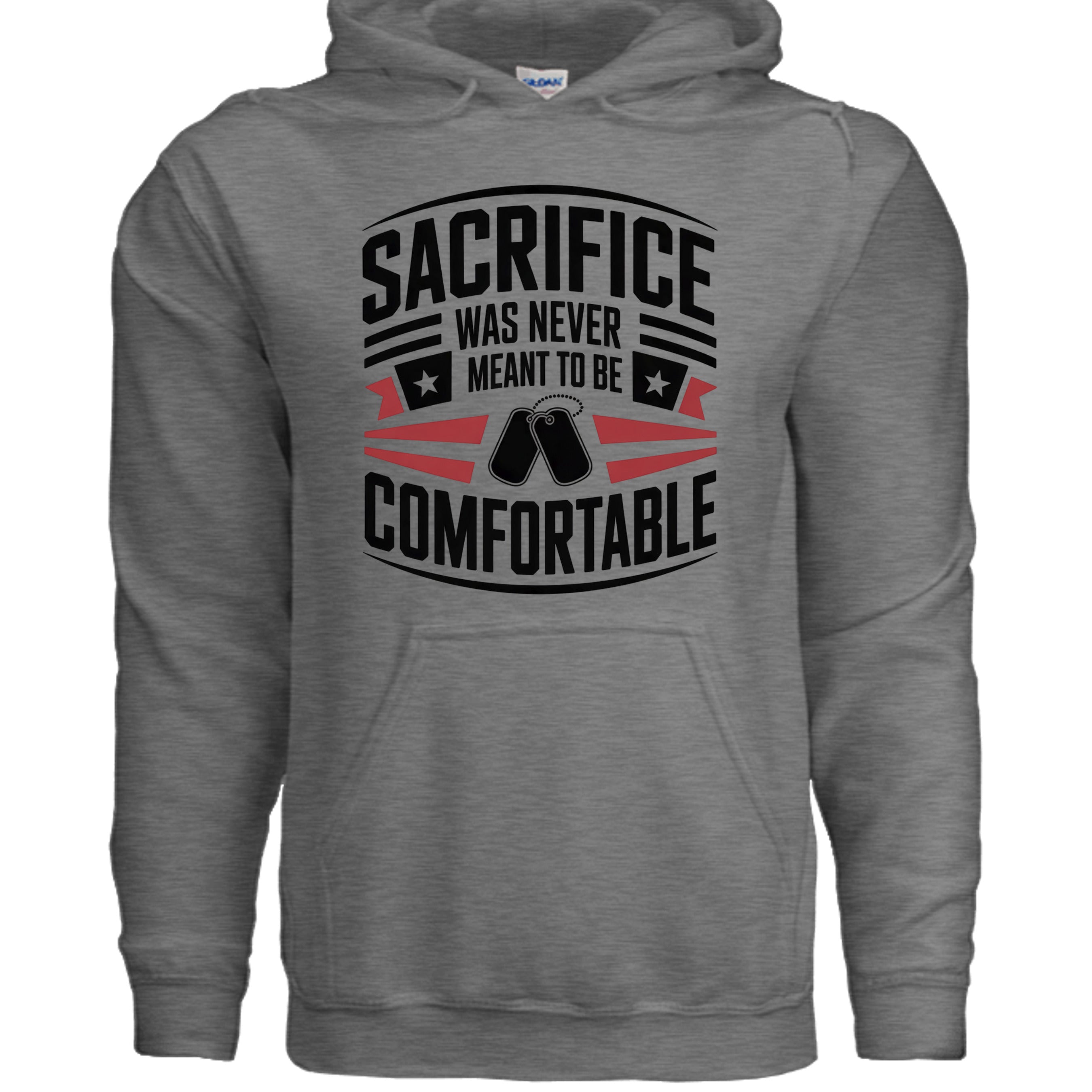 GRAPHITE HEATHER - G185 - FRONT